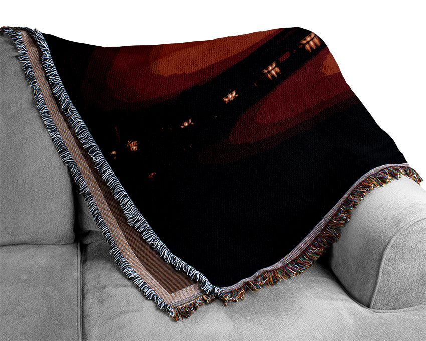 Dubai Night Woven Blanket