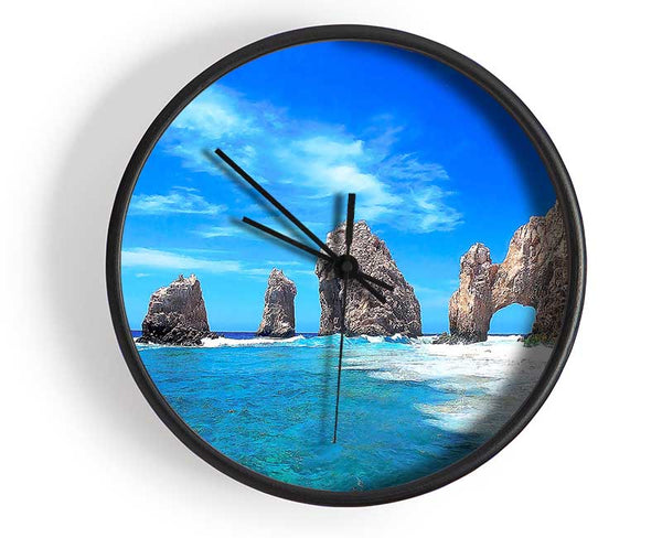 Cabo San Lucas Mexico Clock - Wallart-Direct UK