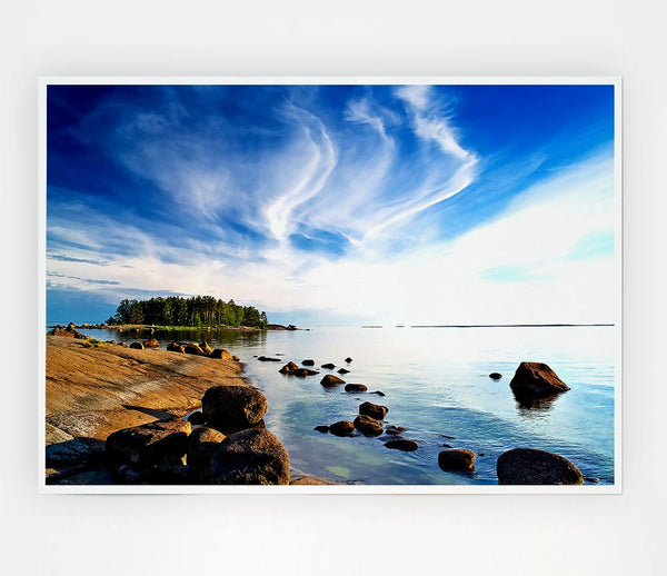 Island Of Rakin Kotka Print Poster Wall Art