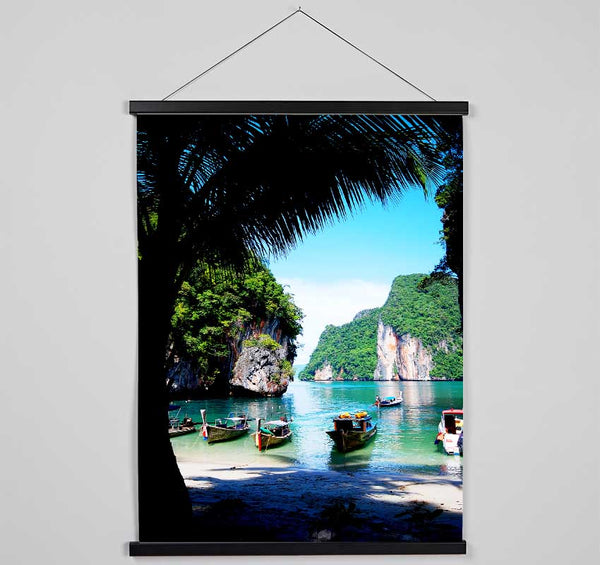 Secret Paradise Hanging Poster - Wallart-Direct UK