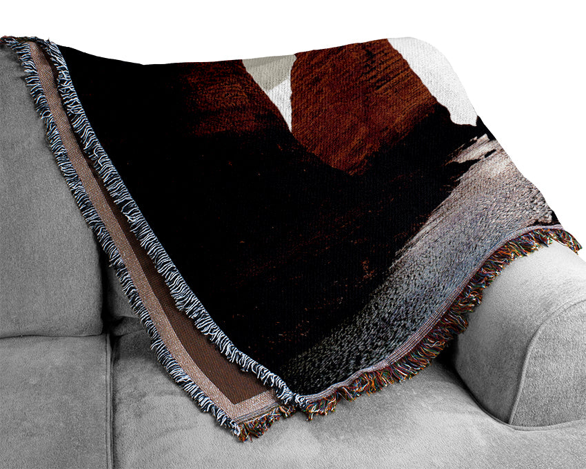 Architectural Ocean Woven Blanket