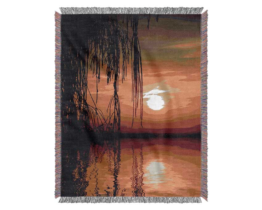 Sun Split Lake Woven Blanket