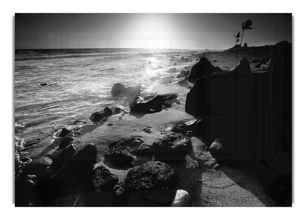 Sun Blaze Ocean B~w