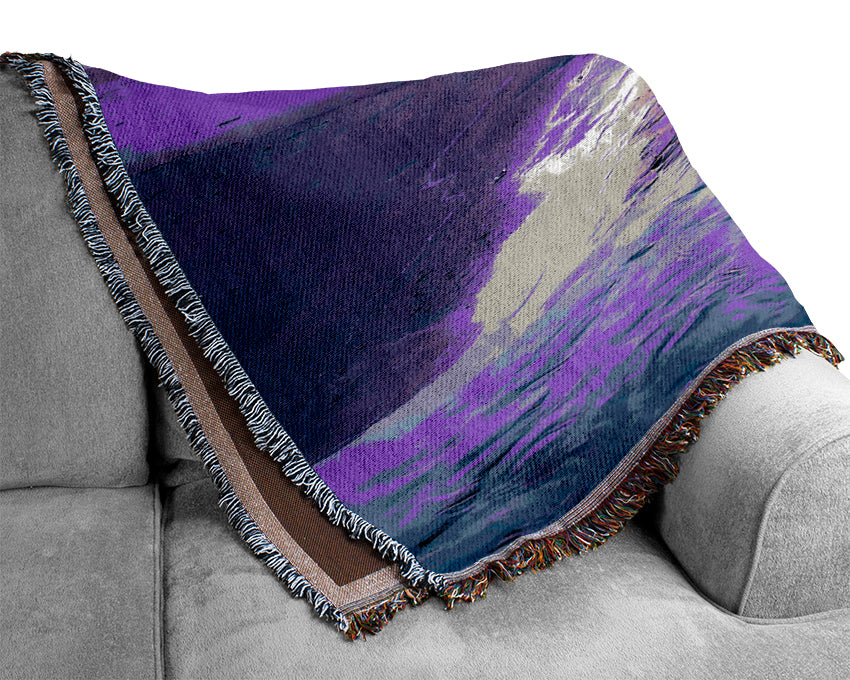 Shoreline Path Woven Blanket