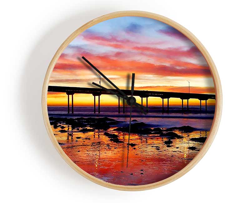 Piers First Light Clock - Wallart-Direct UK