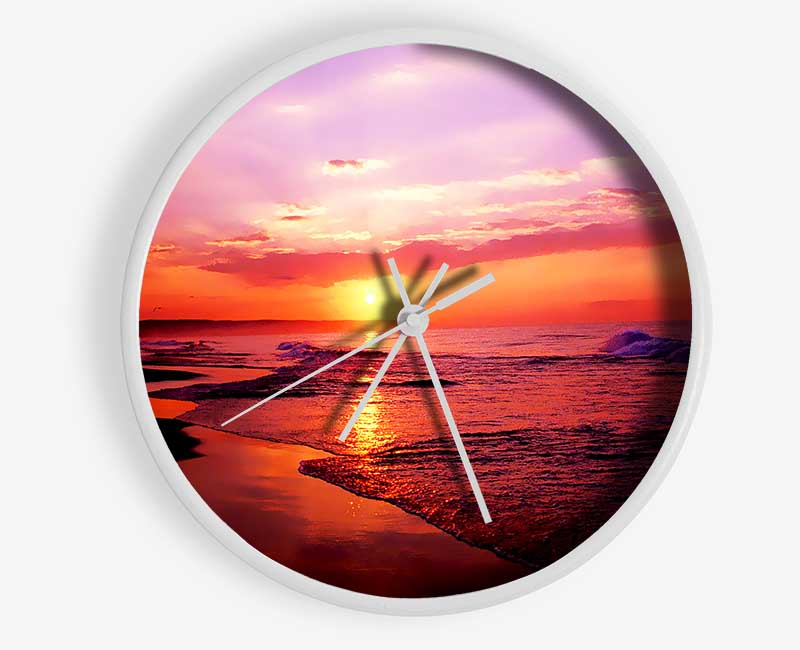 Australian Sunset Clock - Wallart-Direct UK