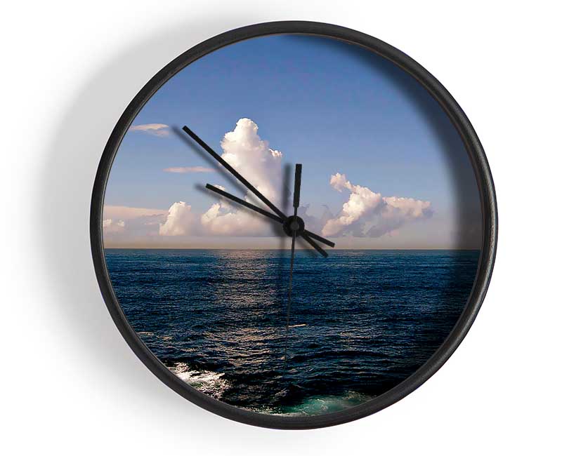 Ocean Breeze Clock - Wallart-Direct UK