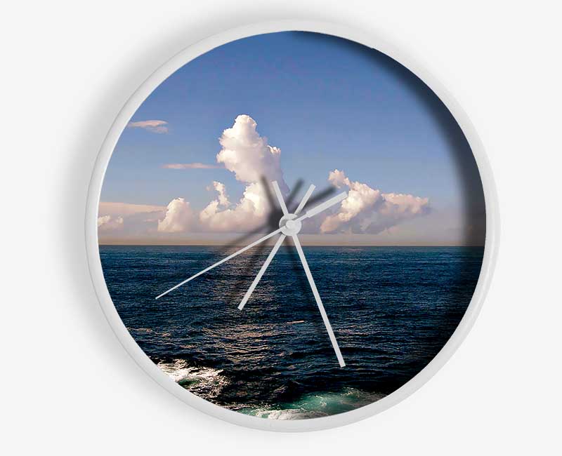 Ocean Breeze Clock - Wallart-Direct UK