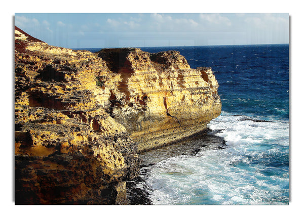 Cliff Face Ocean