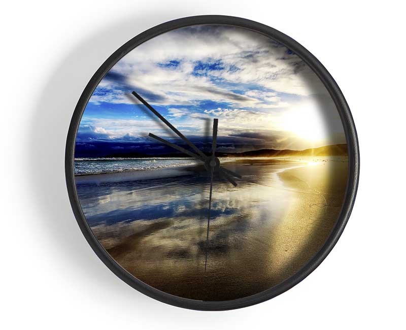 Follow The Sun Clock - Wallart-Direct UK