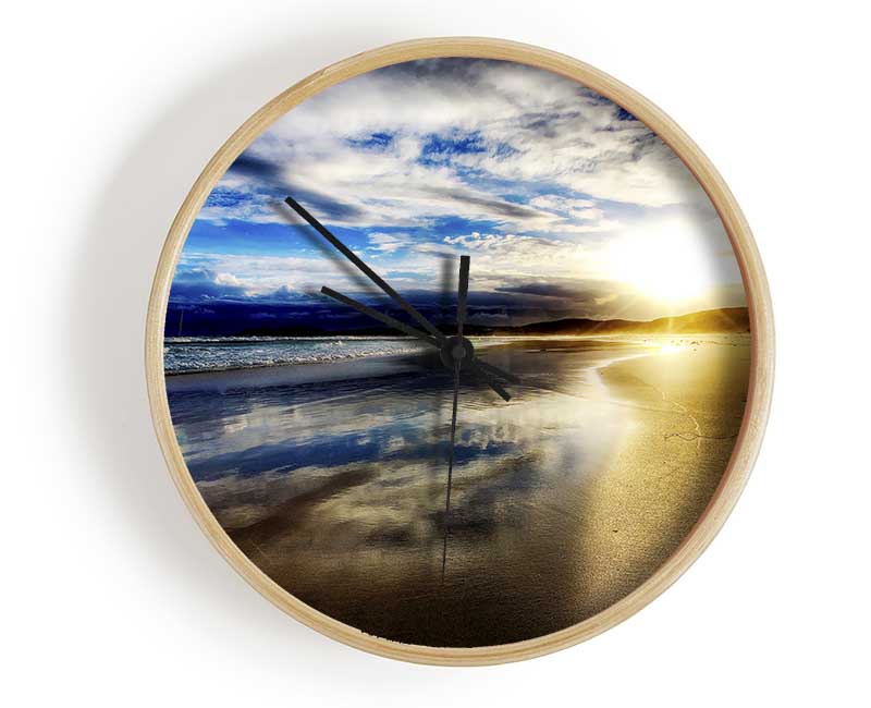 Follow The Sun Clock - Wallart-Direct UK