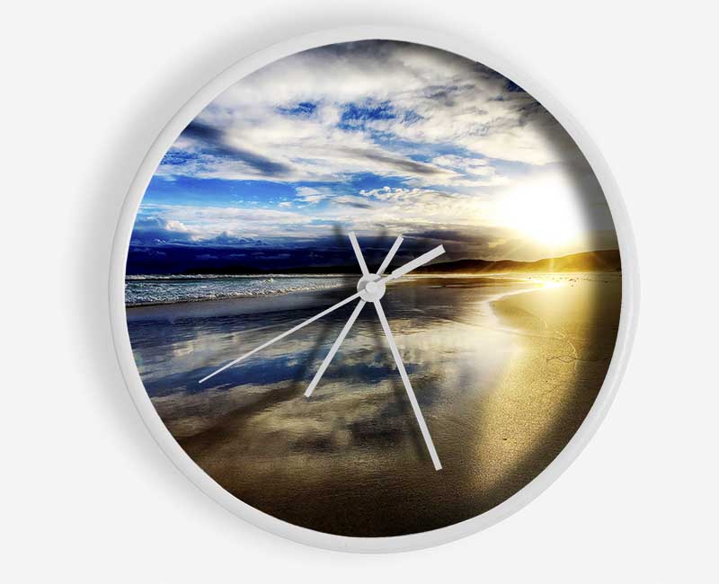 Follow The Sun Clock - Wallart-Direct UK