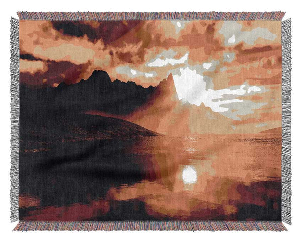 Sun Blaze Reflections Woven Blanket