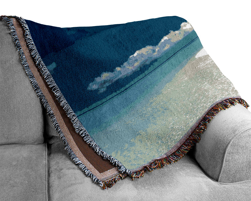 Picture Perfect Ocean Woven Blanket