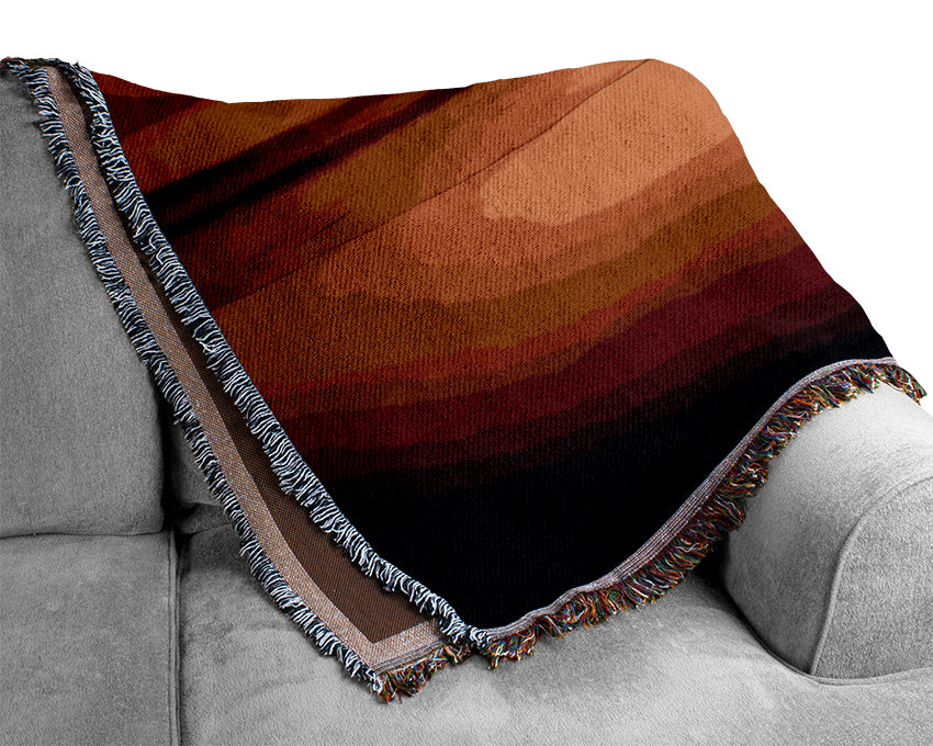 Swell Of The Ocean Woven Blanket