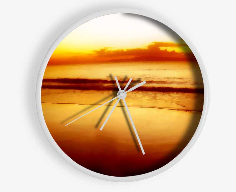 Swell Of The Ocean Clock - Wallart-Direct UK