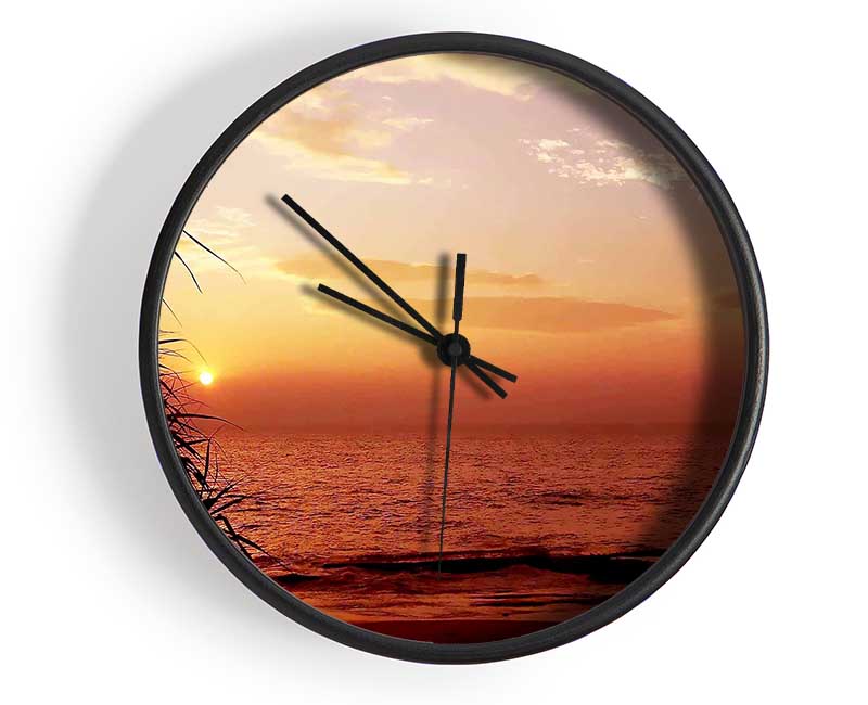 Paradise Calm Clock - Wallart-Direct UK