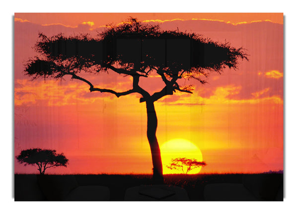 Sunset In Kenya