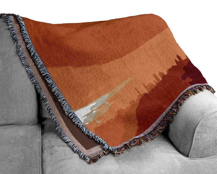 Manhattan Ny Woven Blanket