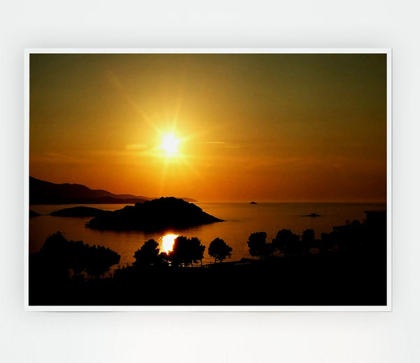 Ksamil Print Poster Wall Art