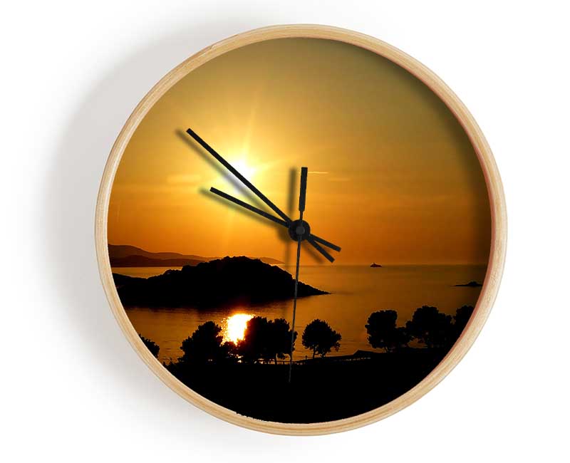 Ksamil Clock - Wallart-Direct UK