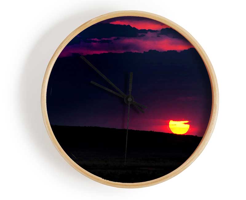 Sunrise Morning Clock - Wallart-Direct UK