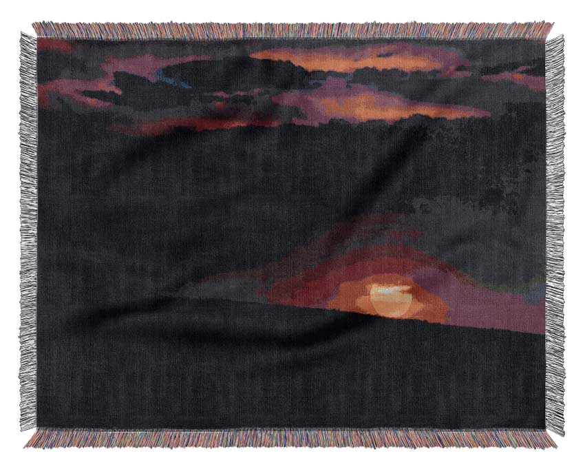 Sunrise Morning Woven Blanket