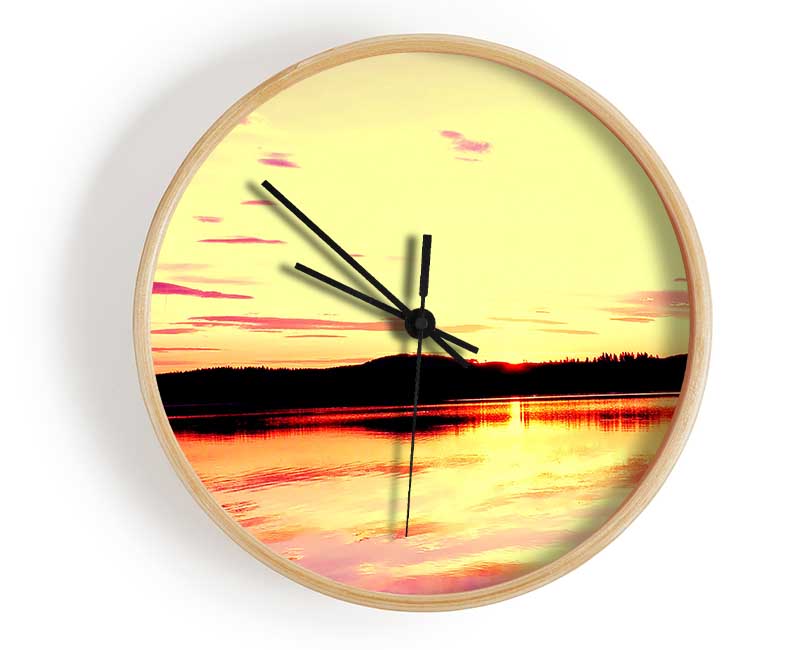 Sun Down Clock - Wallart-Direct UK