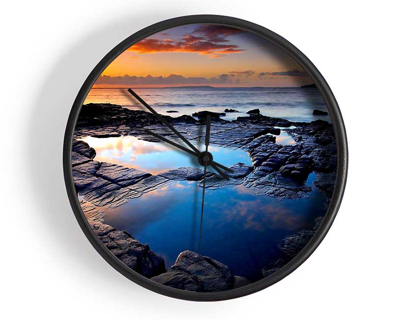 Rockpool Uk Clock - Wallart-Direct UK