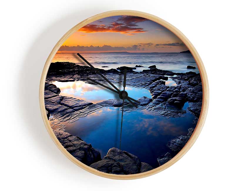 Rockpool Uk Clock - Wallart-Direct UK