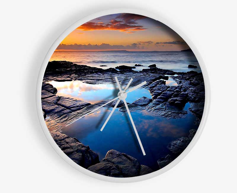 Rockpool Uk Clock - Wallart-Direct UK