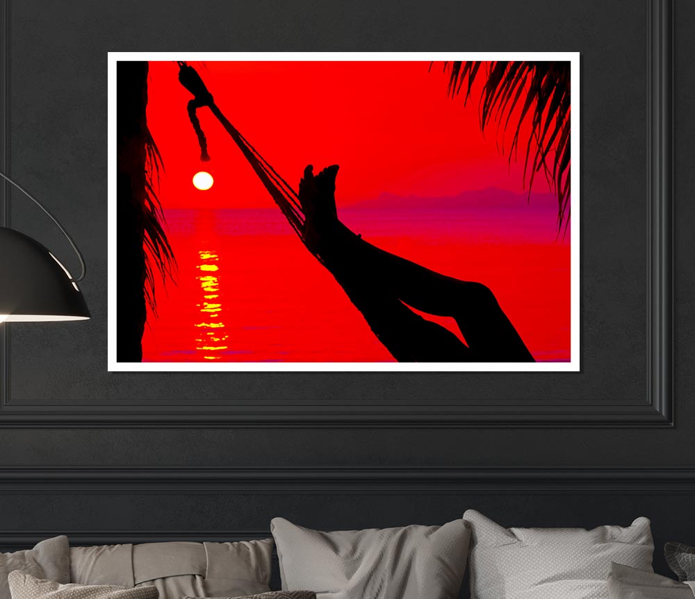 Dreaming Of Paradise Print Poster Wall Art