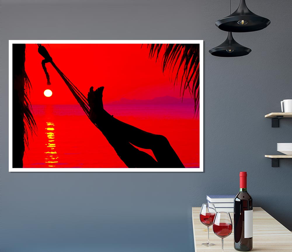 Dreaming Of Paradise Print Poster Wall Art