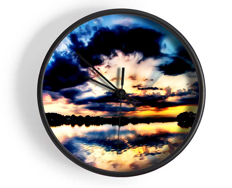 The Rays Of God Clock - Wallart-Direct UK