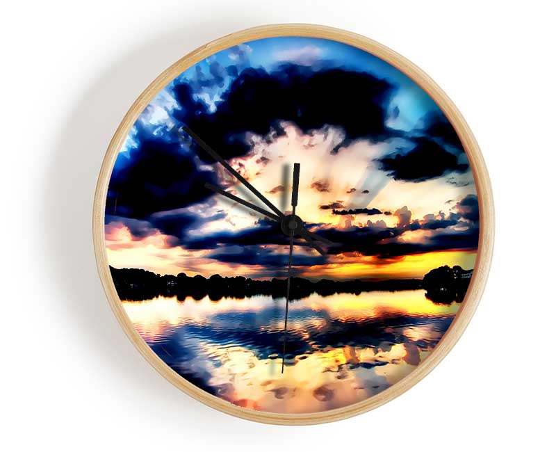 The Rays Of God Clock - Wallart-Direct UK