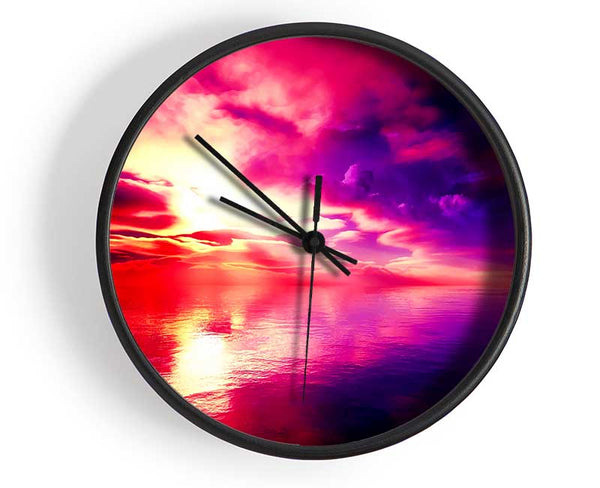 Magical Ocean Cloud Formation Clock - Wallart-Direct UK