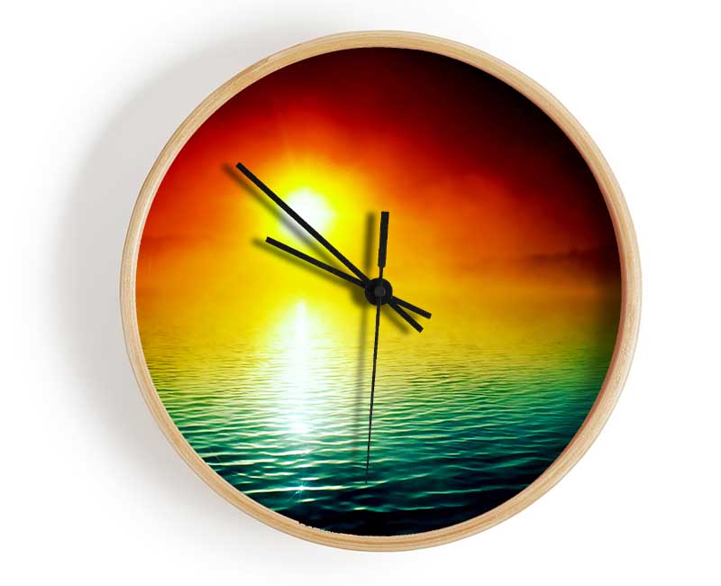 The Star Of The Ocean Clock - Wallart-Direct UK