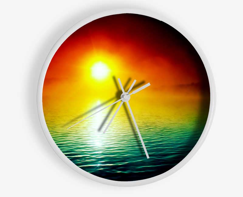 The Star Of The Ocean Clock - Wallart-Direct UK