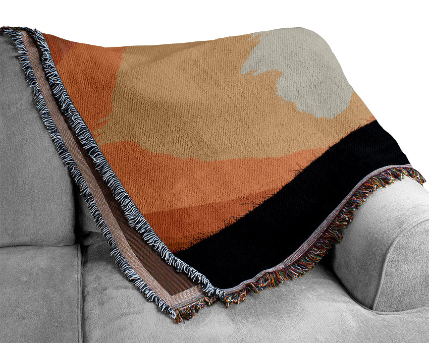 Pleasant Sunset Woven Blanket