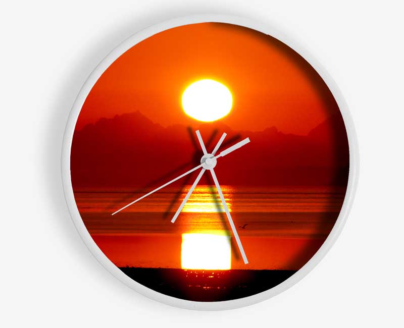 Sunrise Over North Cascades Clock - Wallart-Direct UK