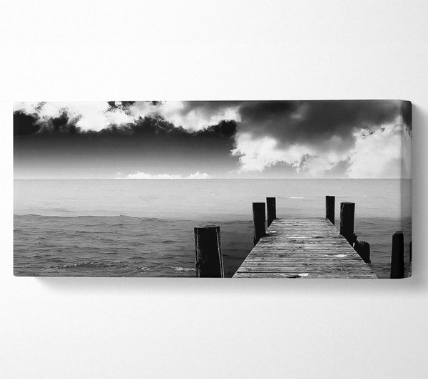 Black And White Pier