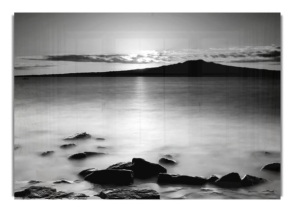 Ocean Mist Reflections B~w