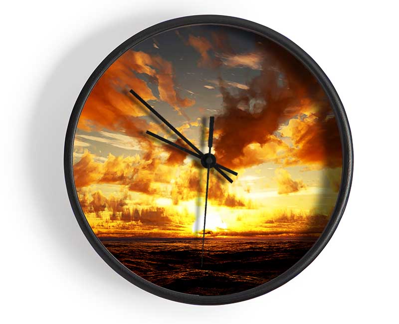 Glorious Day Break Clock - Wallart-Direct UK