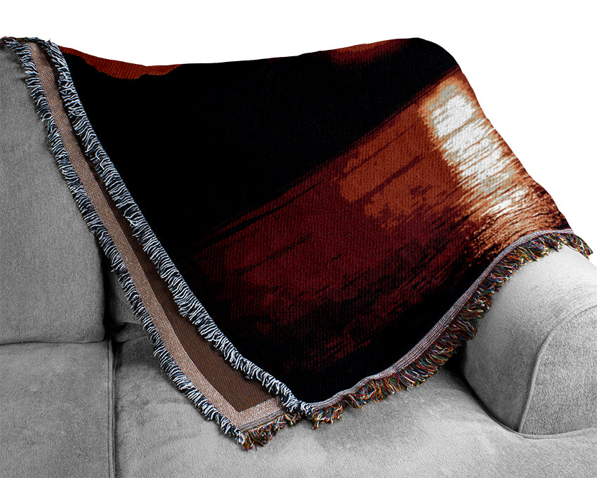 Coastal Sundown Woven Blanket