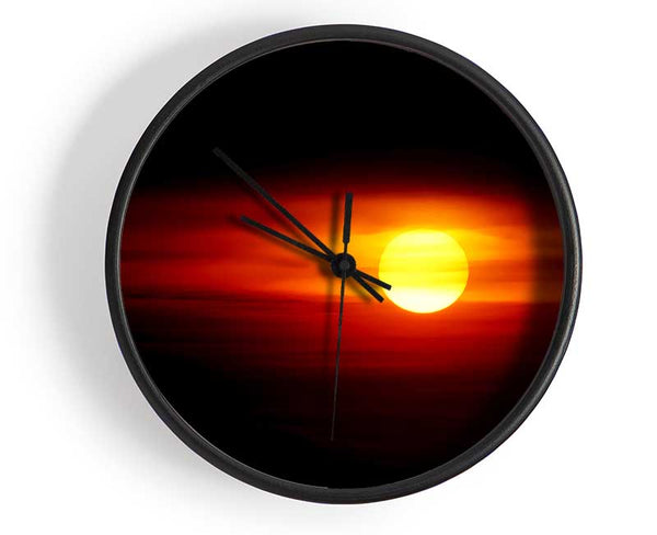 Energy Of The Sun Clock - Wallart-Direct UK