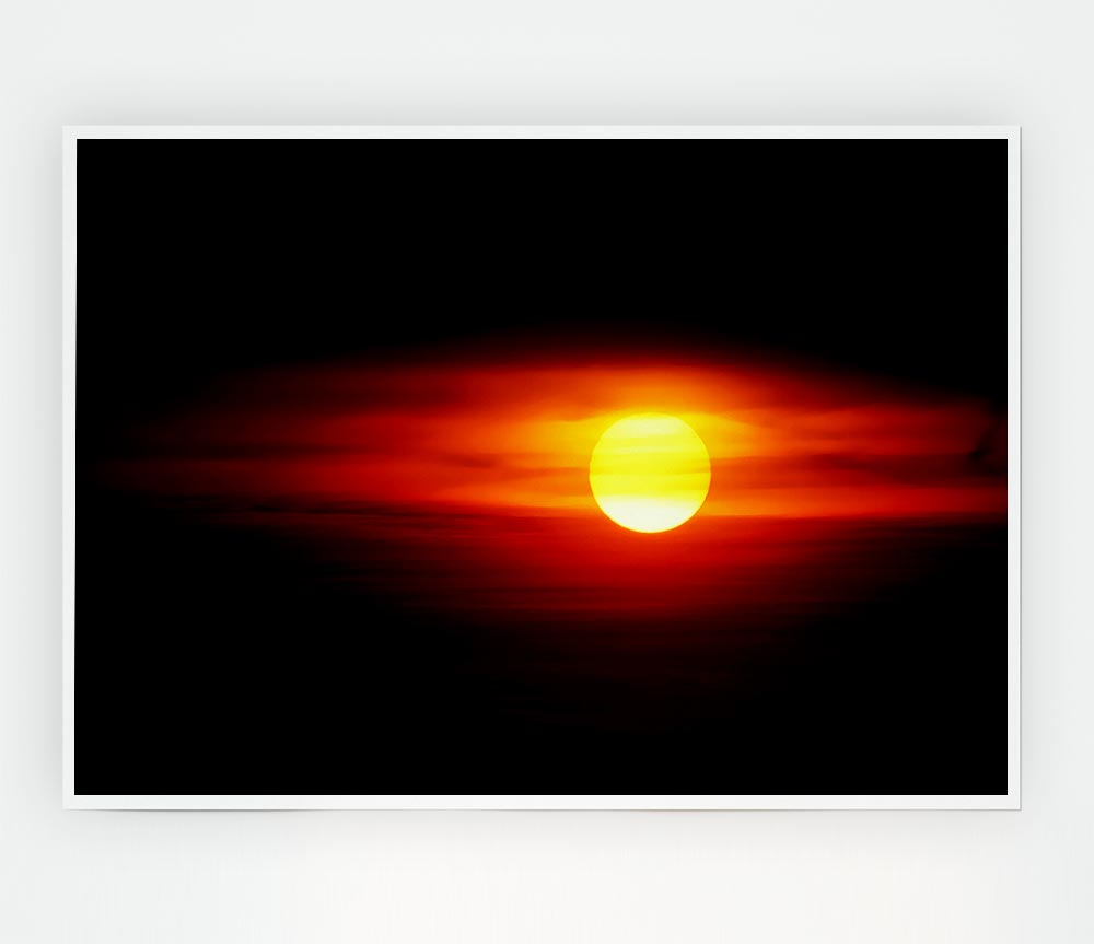 Energy Of The Sun Print Poster Wall Art