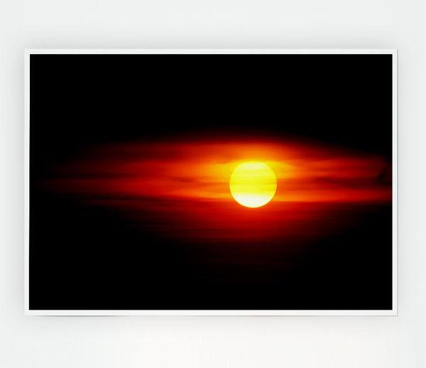 Energy Of The Sun Print Poster Wall Art