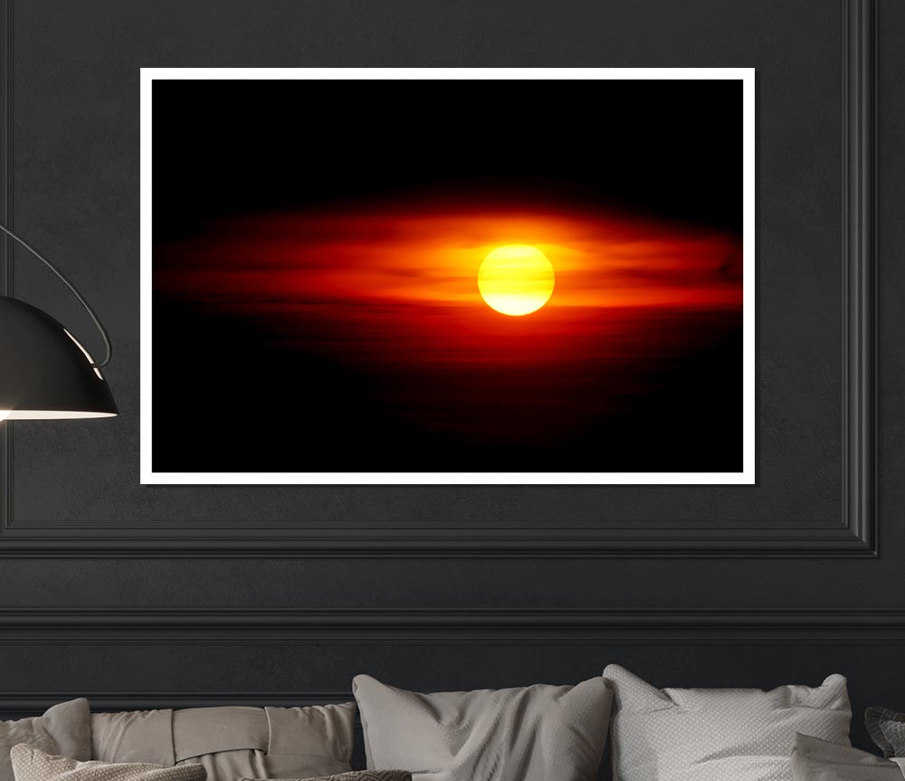 Energy Of The Sun Print Poster Wall Art