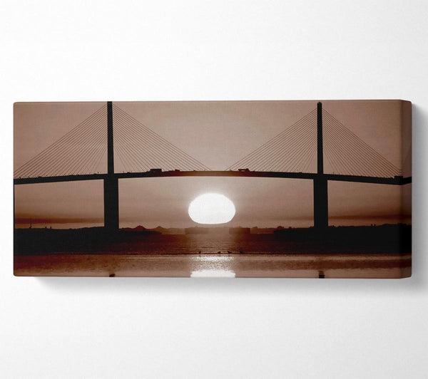 Distant Bridge Sundown Chocolate