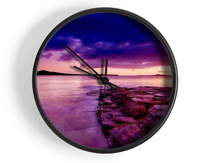 Perfect Harbour Clock - Wallart-Direct UK